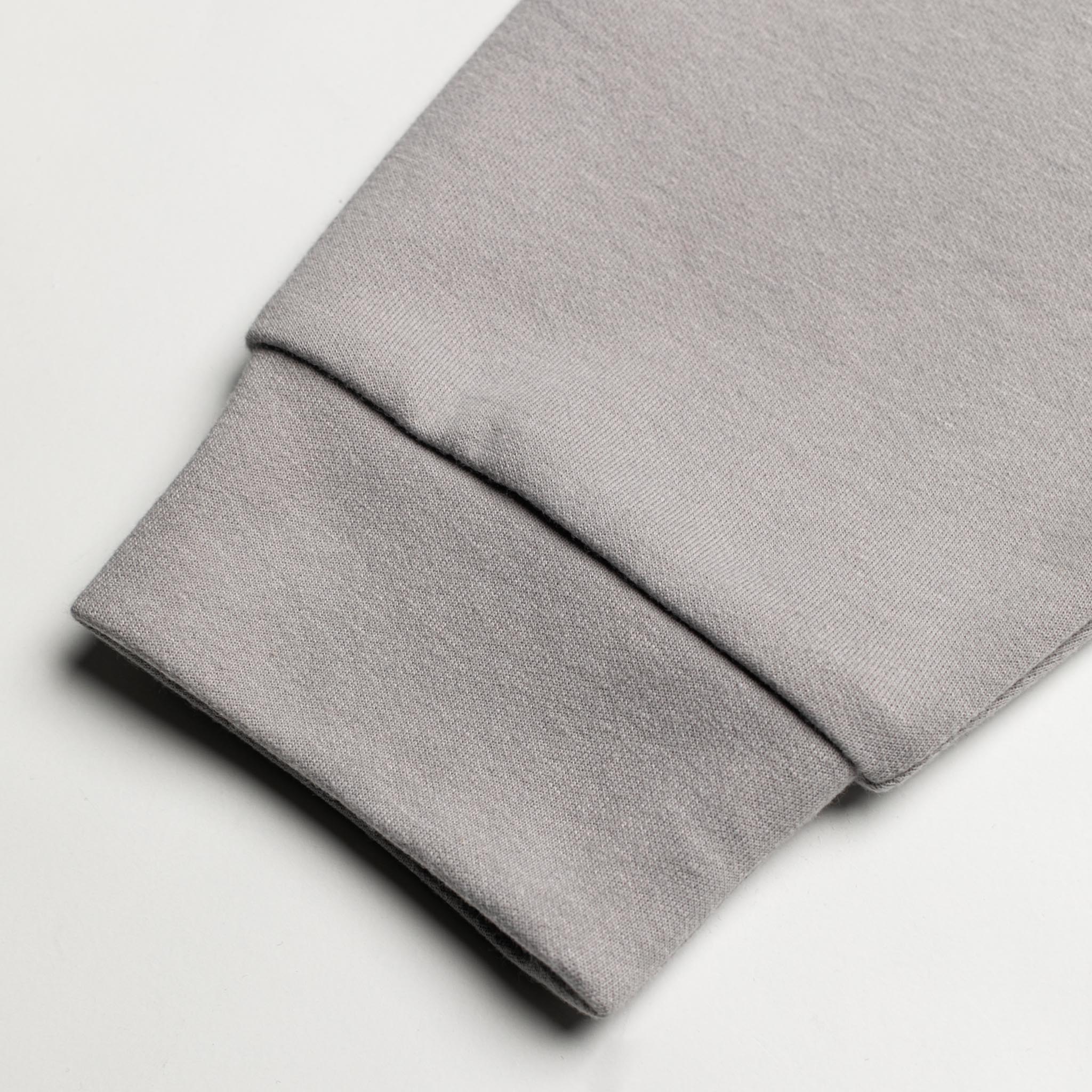 HOMME+ 'ESSENTIAL' Lightweight Oversized Pocket Hoodie Grey