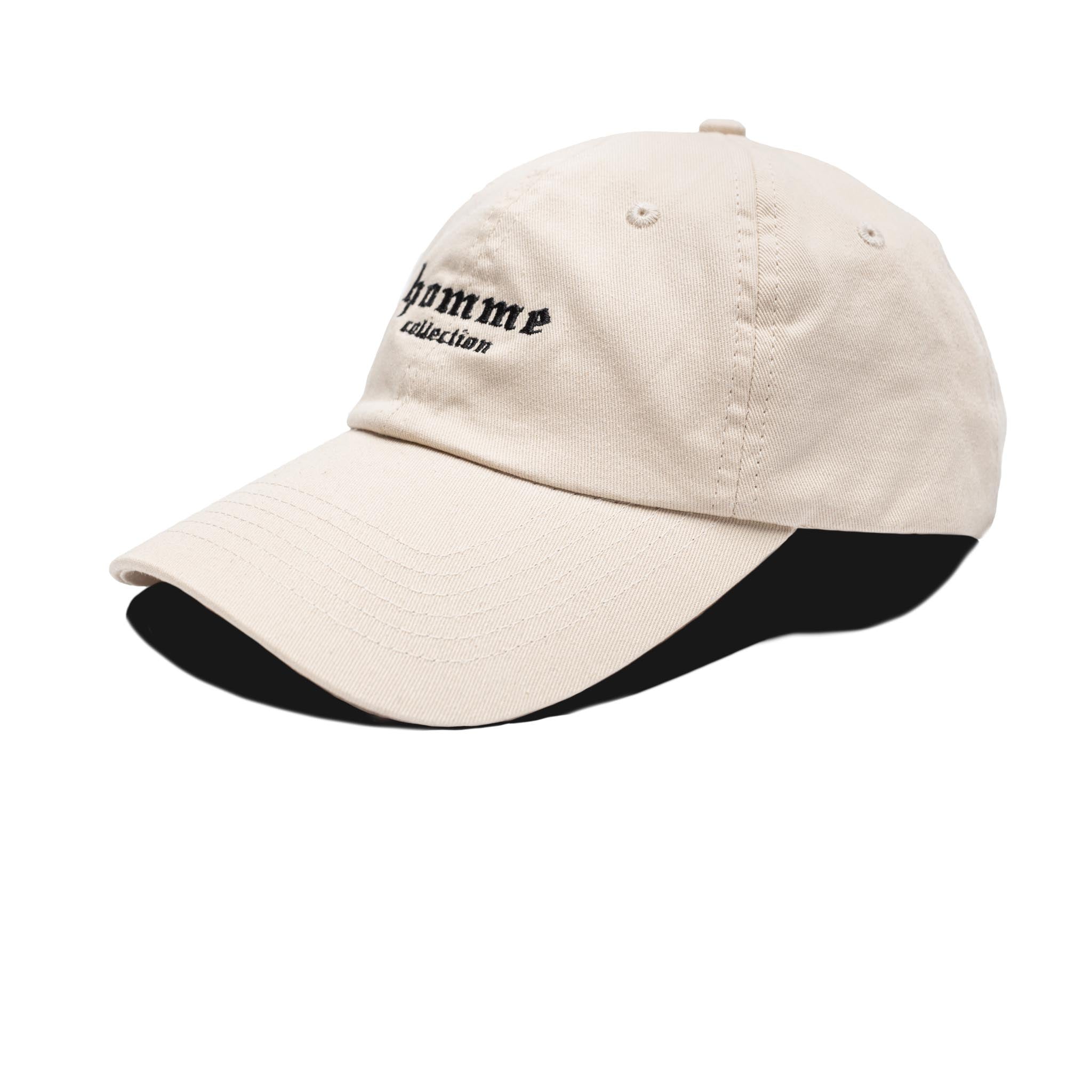 HOMME+ Embroidered Cap Sand