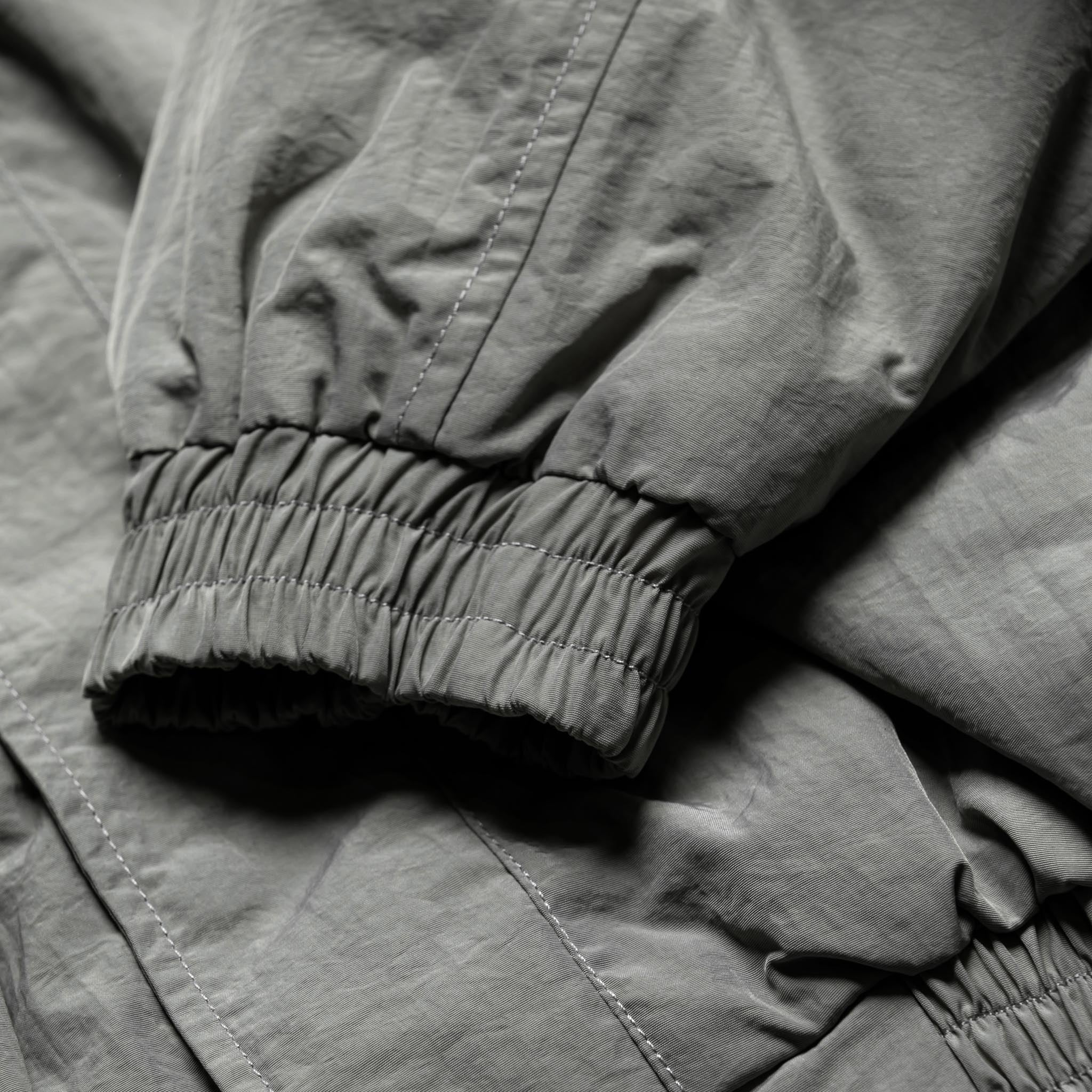 HOMME+ Quilted Bomber Grey