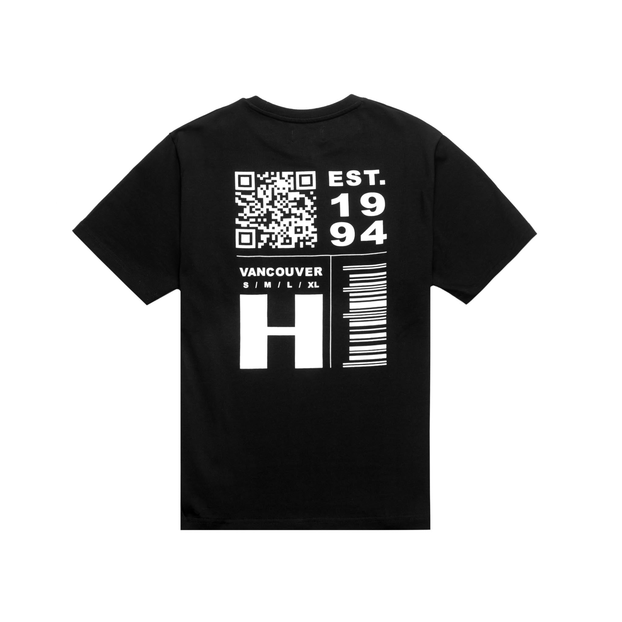 HOMME+ QR Code Print Tee Black