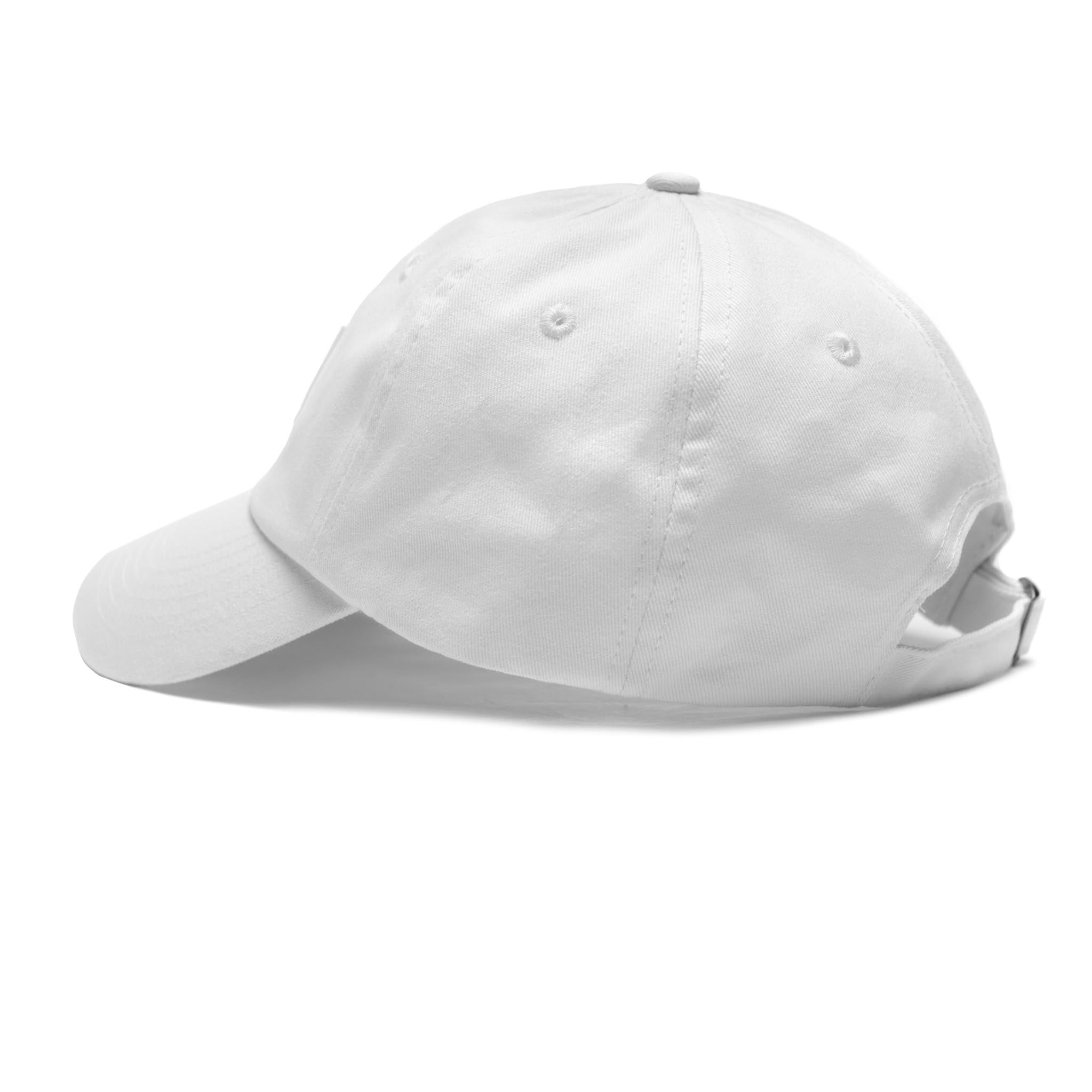 HOMME+ Rubber Patch Cap White