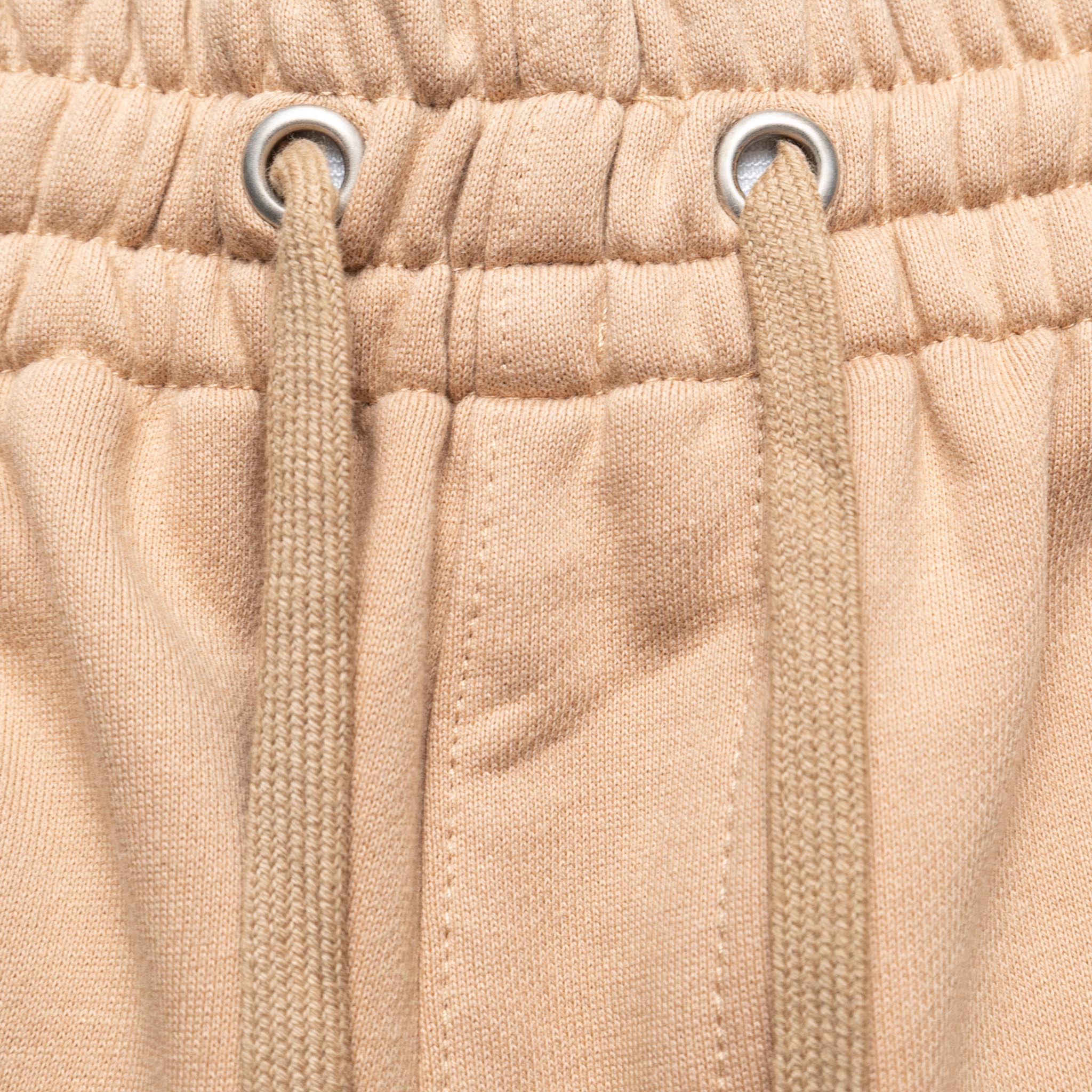 HOMME+ Rubber Patch Shorts Caramel