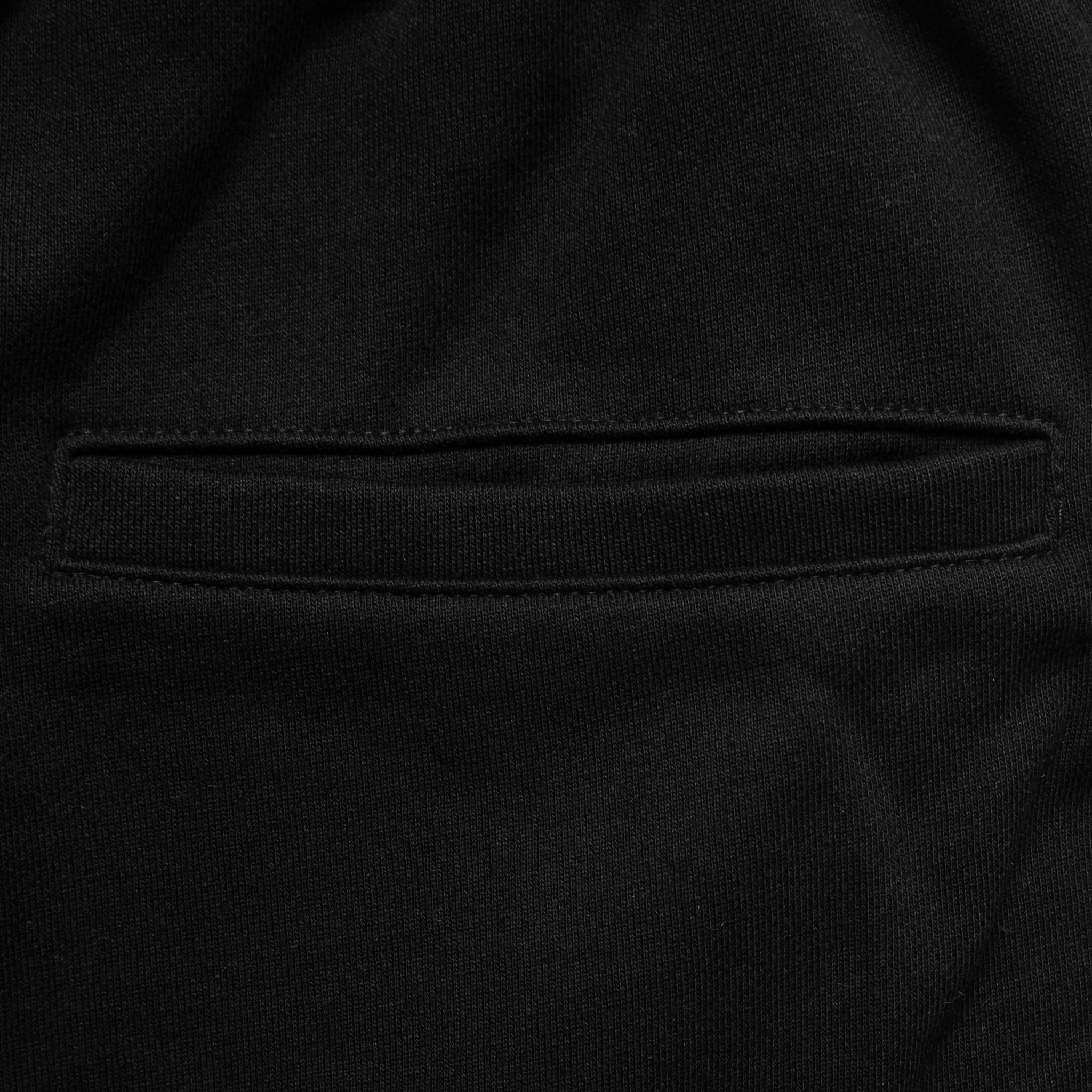 HOMME+ Rubber Patch Shorts Black