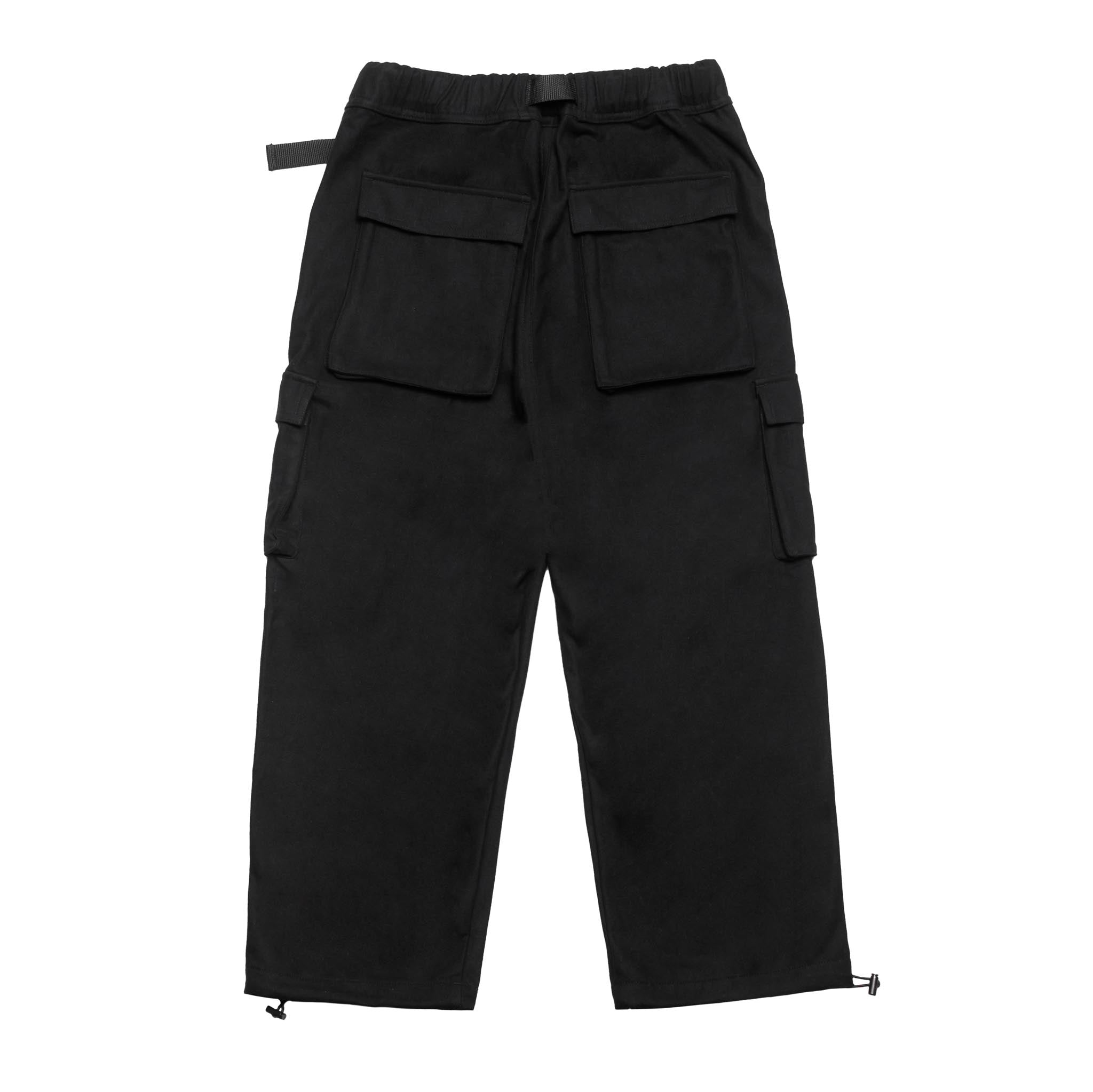HOMME+ Wool Cargo Pant Black