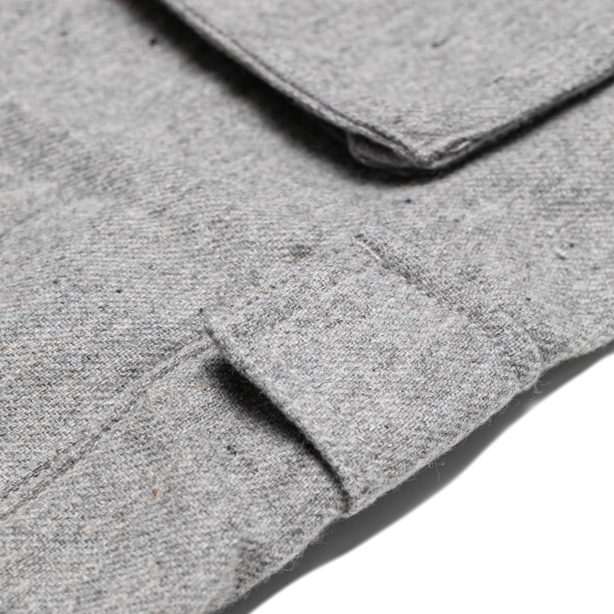 HOMME+ Wool Cargo Pant Grey