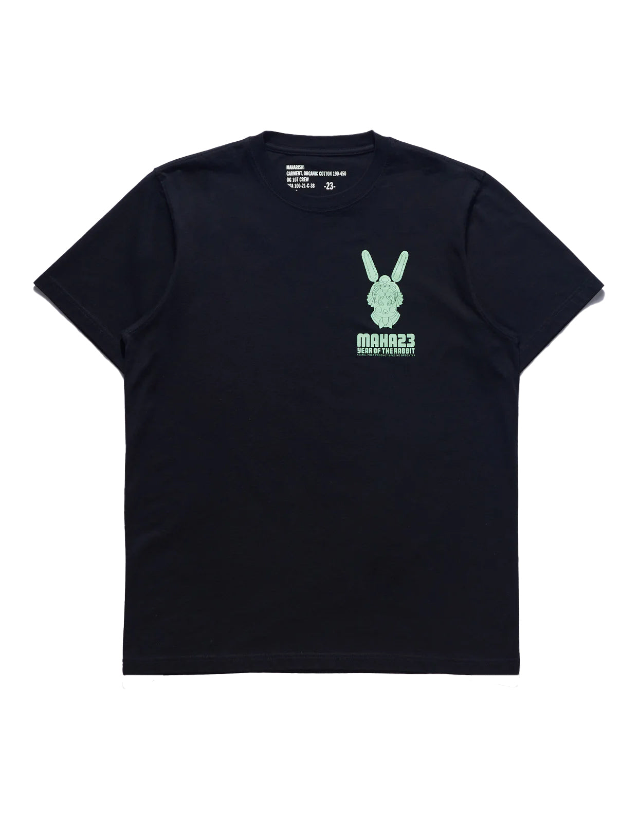 Maharishi Water Rabbit T-Shirt Black