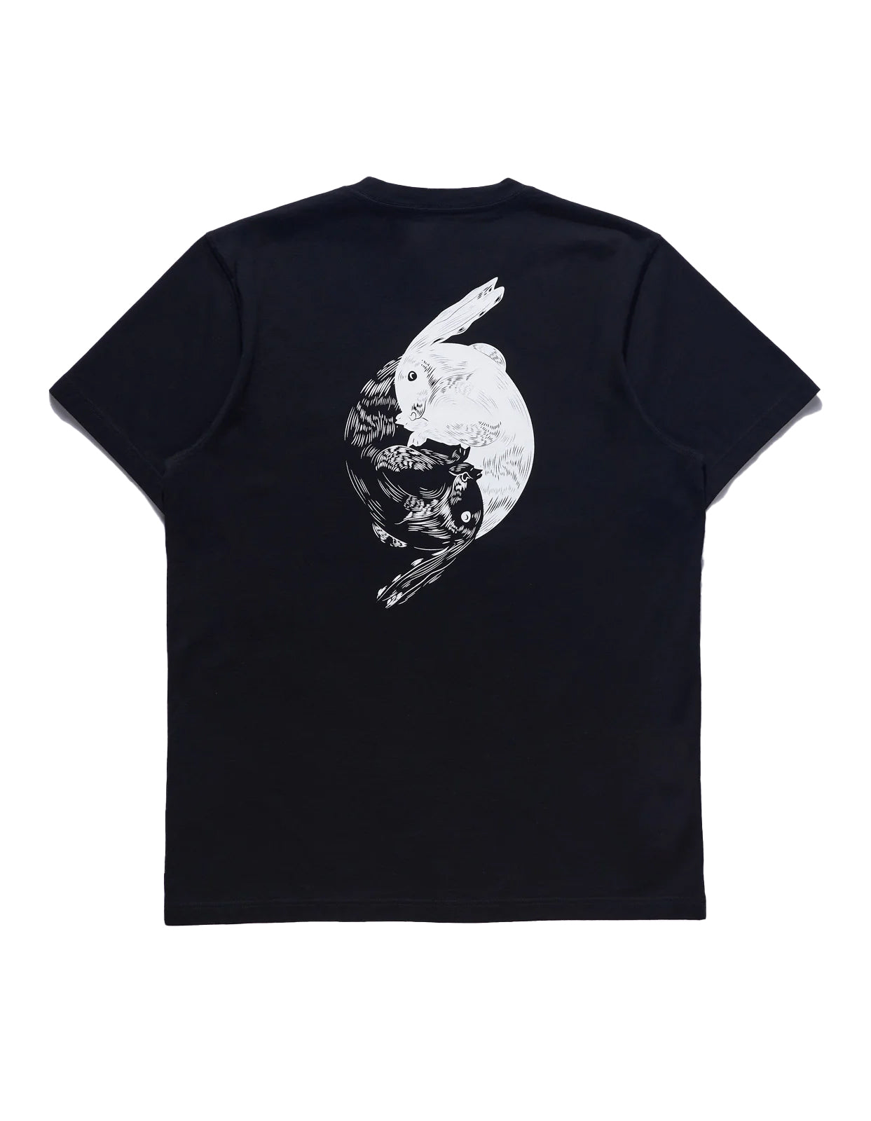 Maharishi Yin Yang Rabbit T-Shirt Black