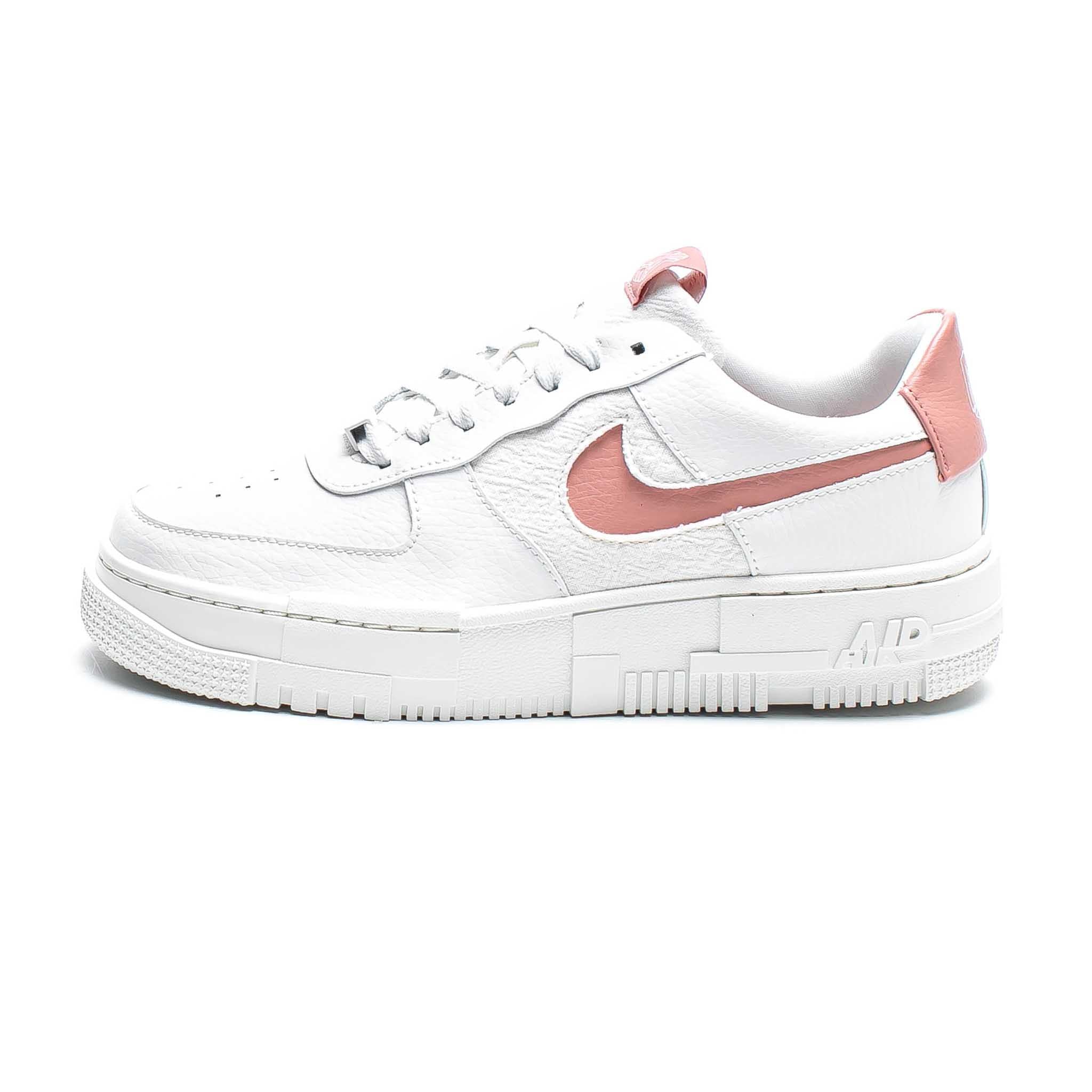 Nike Air Force 1 Pixel Summit 'White/Rust Pink'