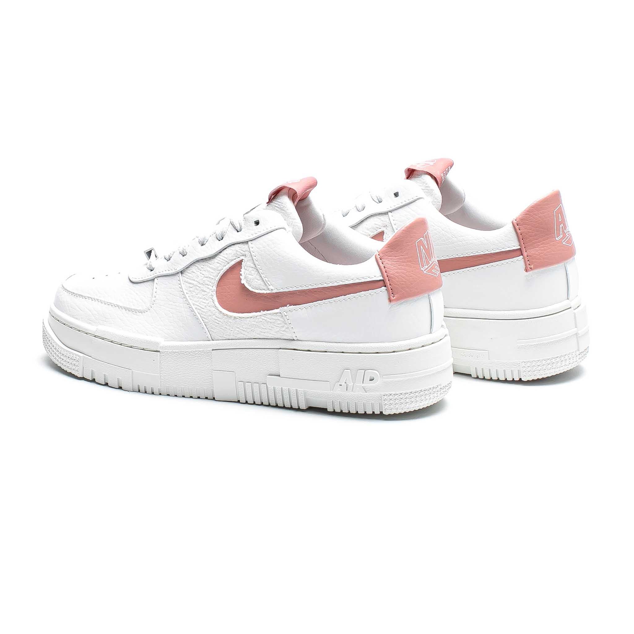 Nike Air Force 1 Pixel Summit 'White/Rust Pink'