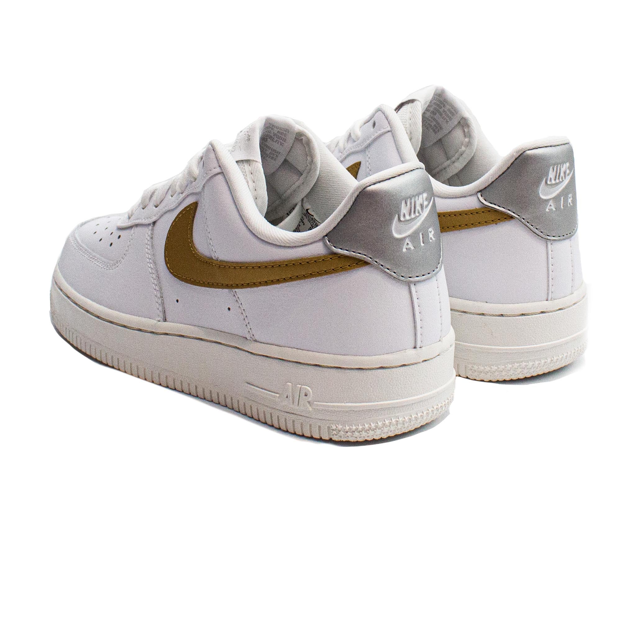 Nike Air Force 1 '07 'White/Metallic Gold'