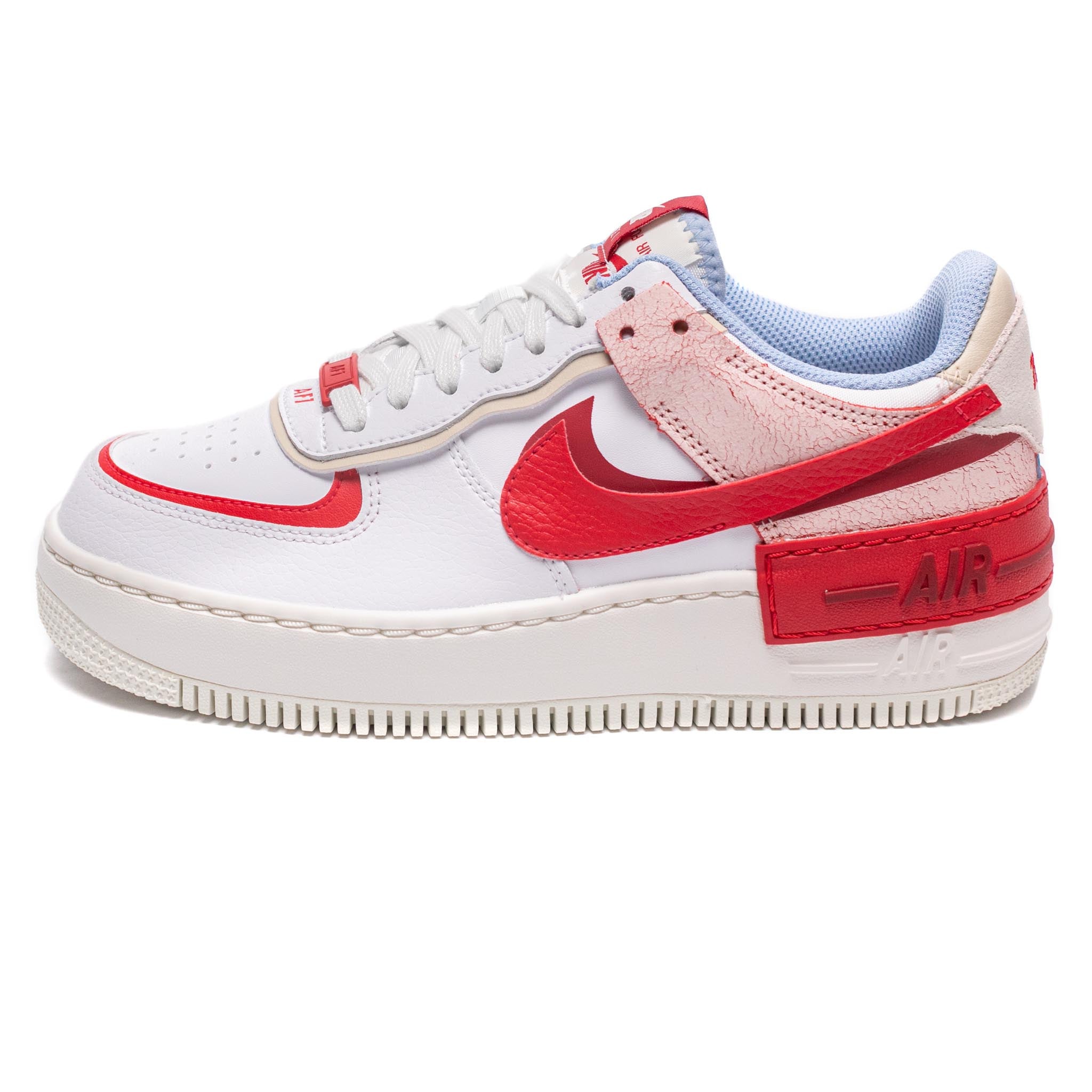 Nike Air Force 1 Shadow 'Summit White/University Red'