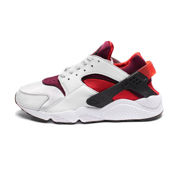 Nike air huarache shop white and red