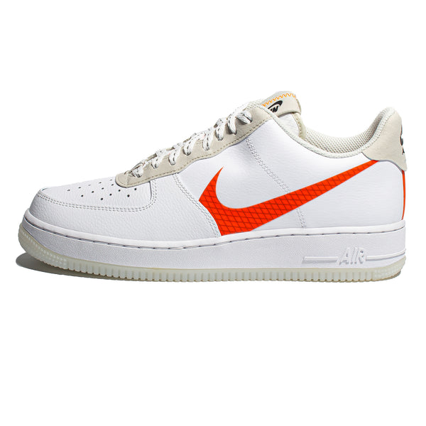 Nike Air Force 1 Low '07 LV8 3 White/Total Orange Mens Size 14 CD0888  100 New