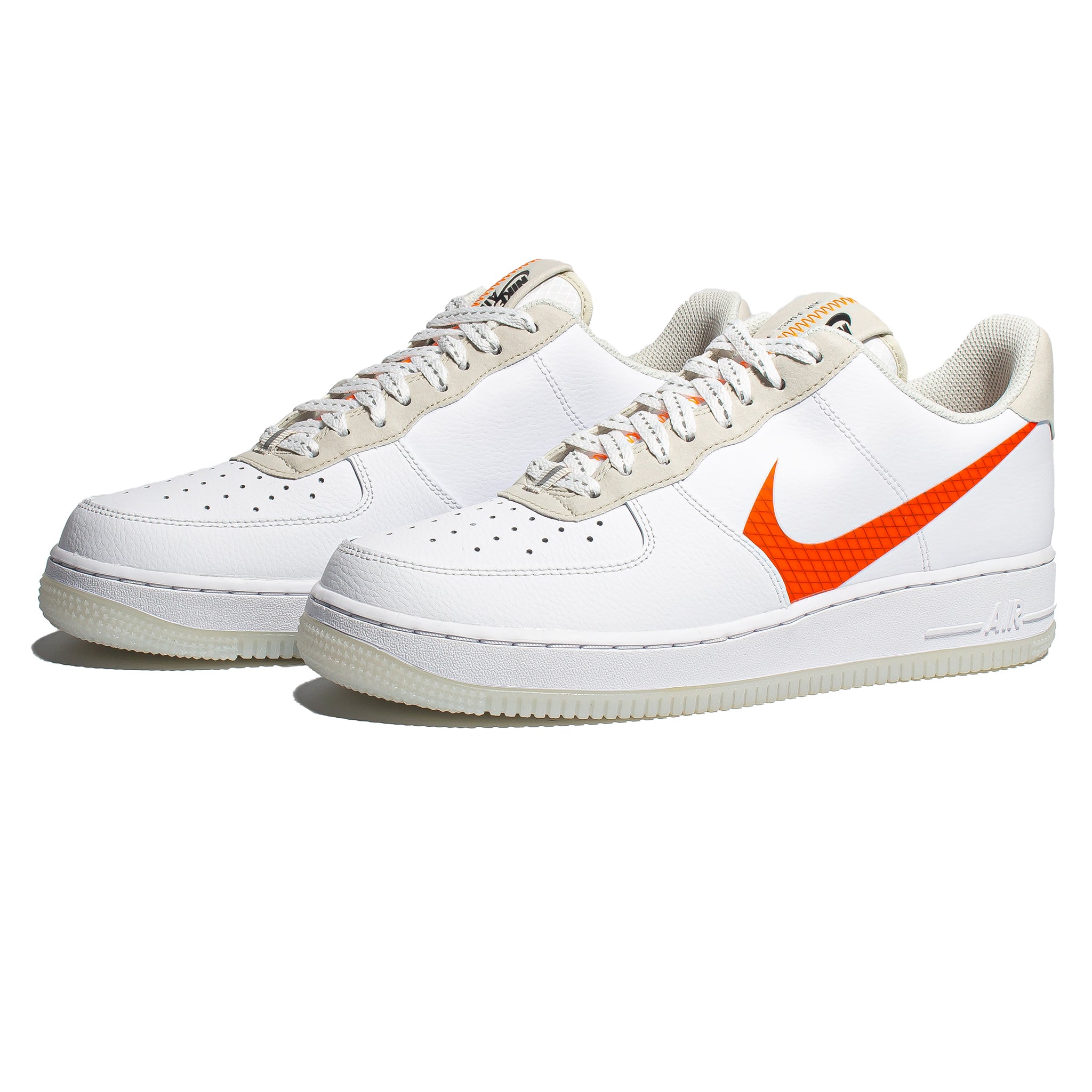 Nike Air Force 1 '07 LV8 3 'White/Total Orange'