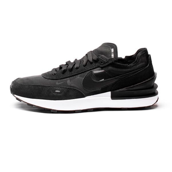 mens nike waffle one black