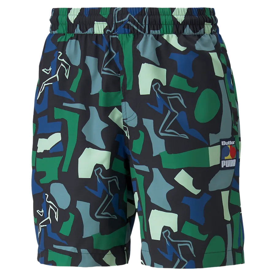 Puma x Butter Goods Printed Shorts Mineral Blue