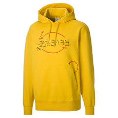 Puma x Michael Lau Reverse Graphic Hoodie Yellow | SNEAKERBOX