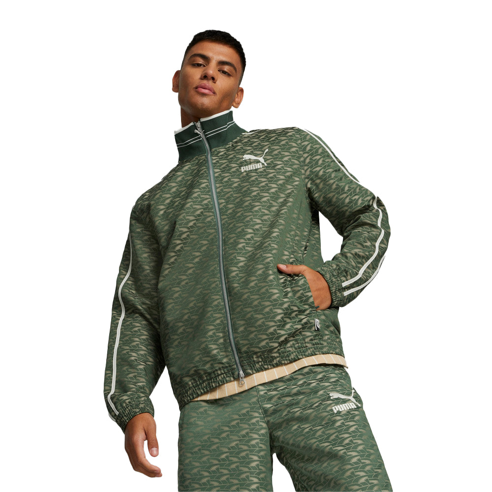 Puma Players' Lounge Woven Track Jacket Deep Forest