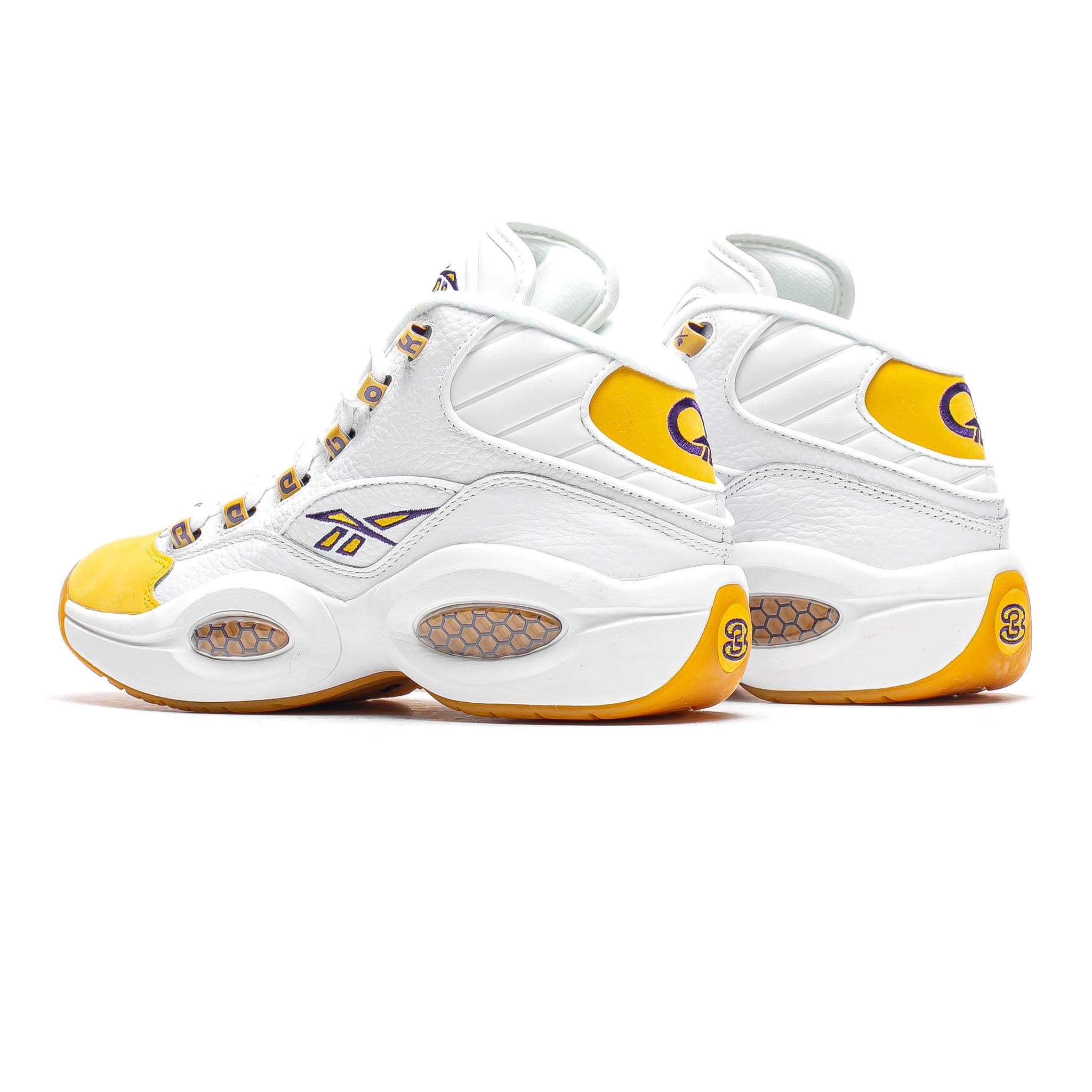 Reebok Question Mid 'Yellow Toe' & SNEAKERBOX