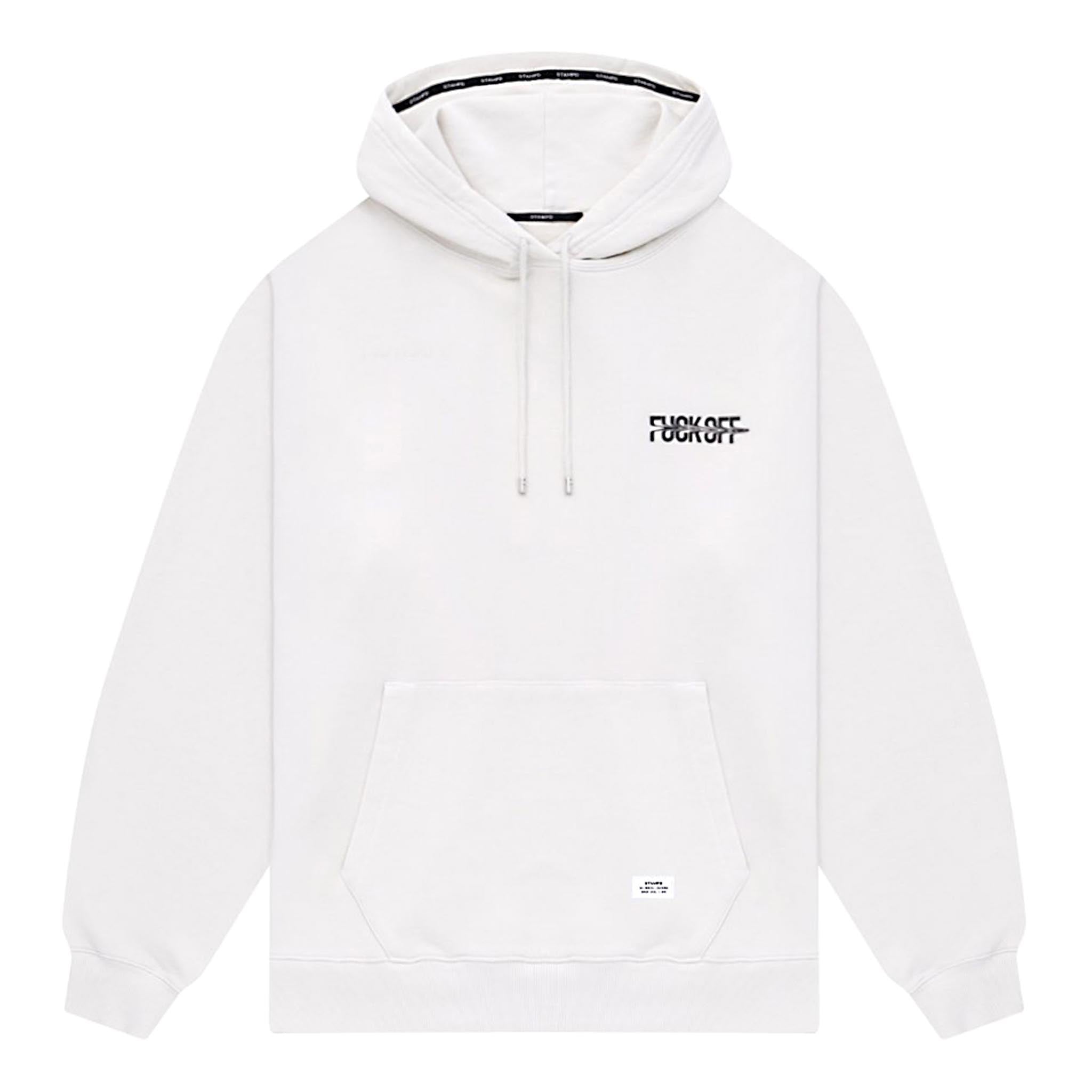 STAMPD F*** Off Drag Hoodie Cement