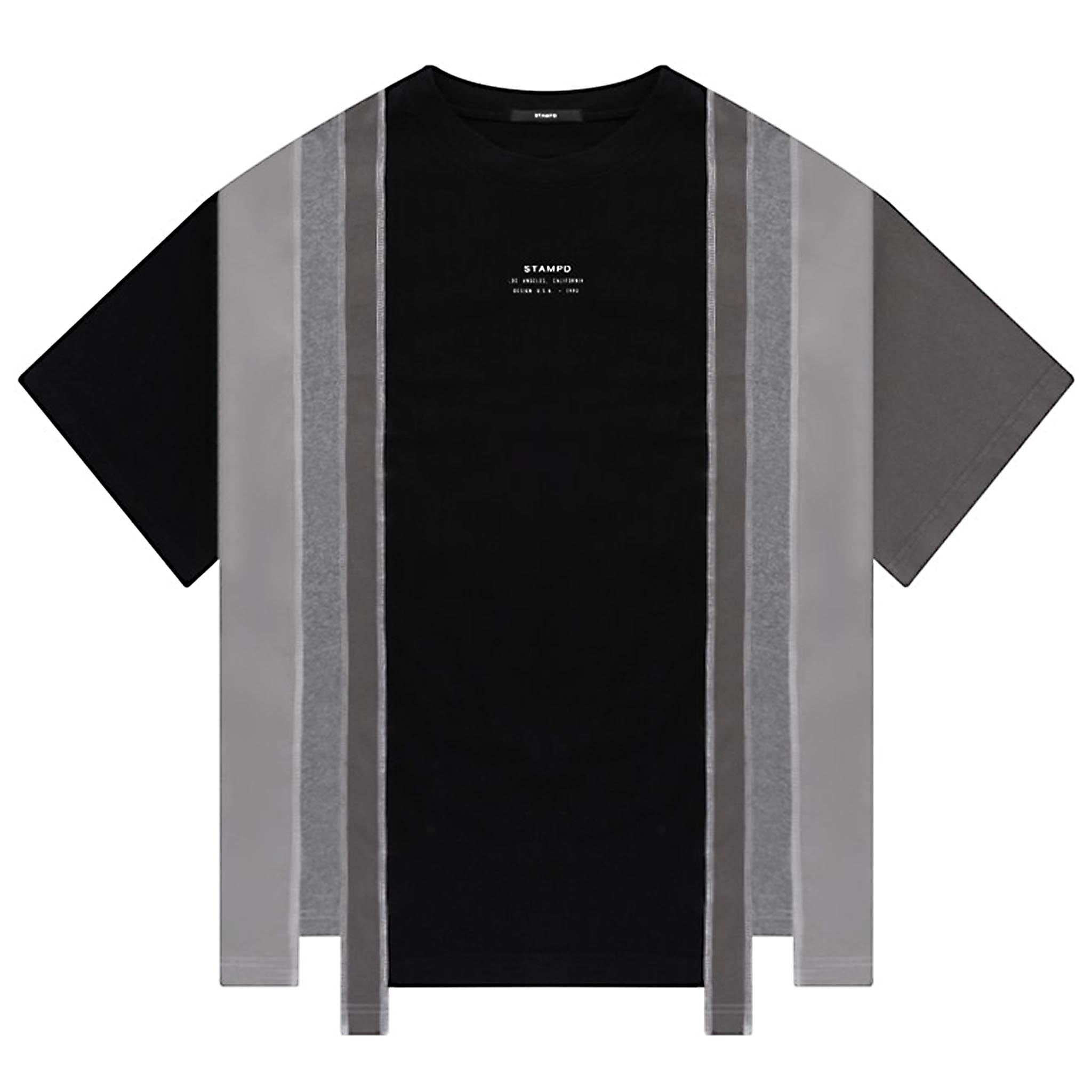 STAMPD Reconstructed Tee Black