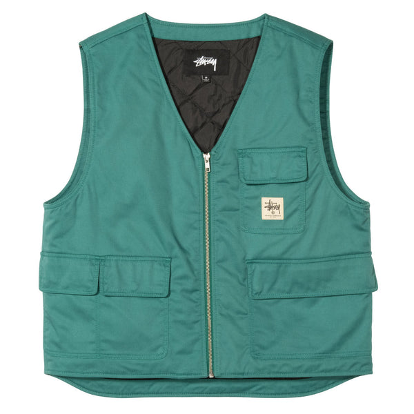 Stussy Insulated Work Vest Teal | SNEAKERBOX