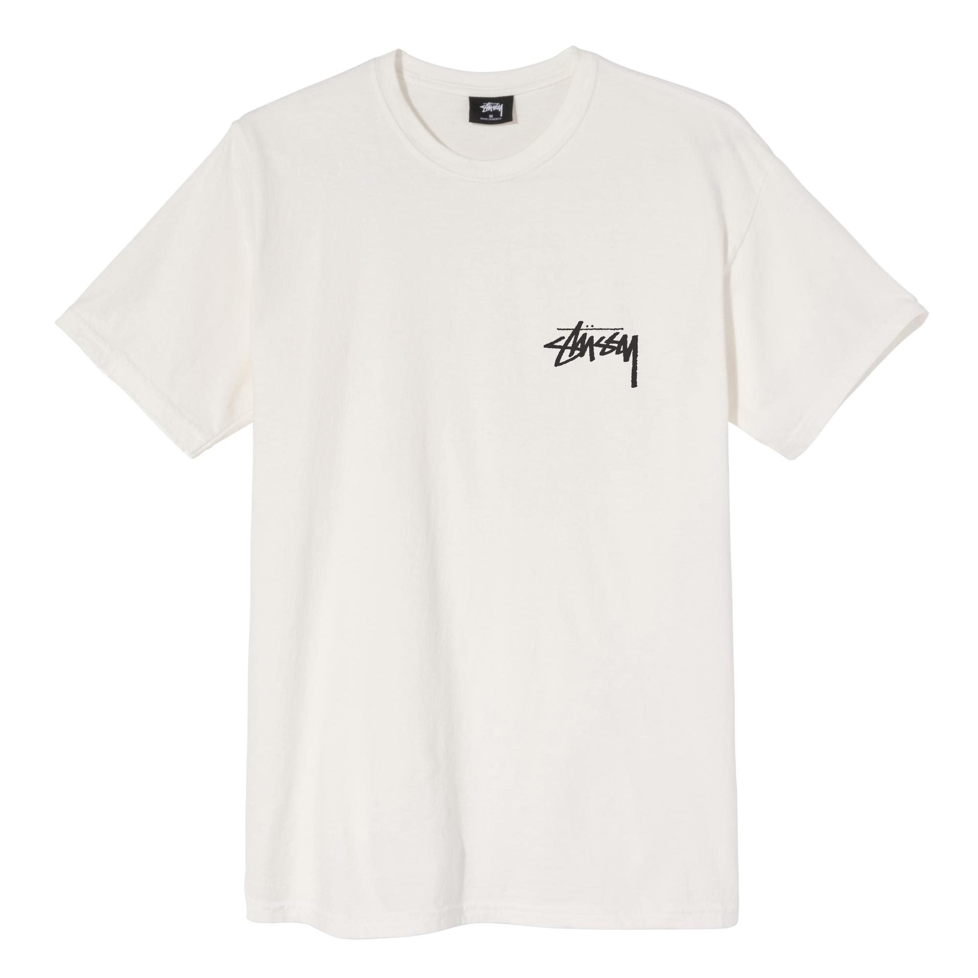 Stussy Peace & Love Pigment Dyed Tee Natural