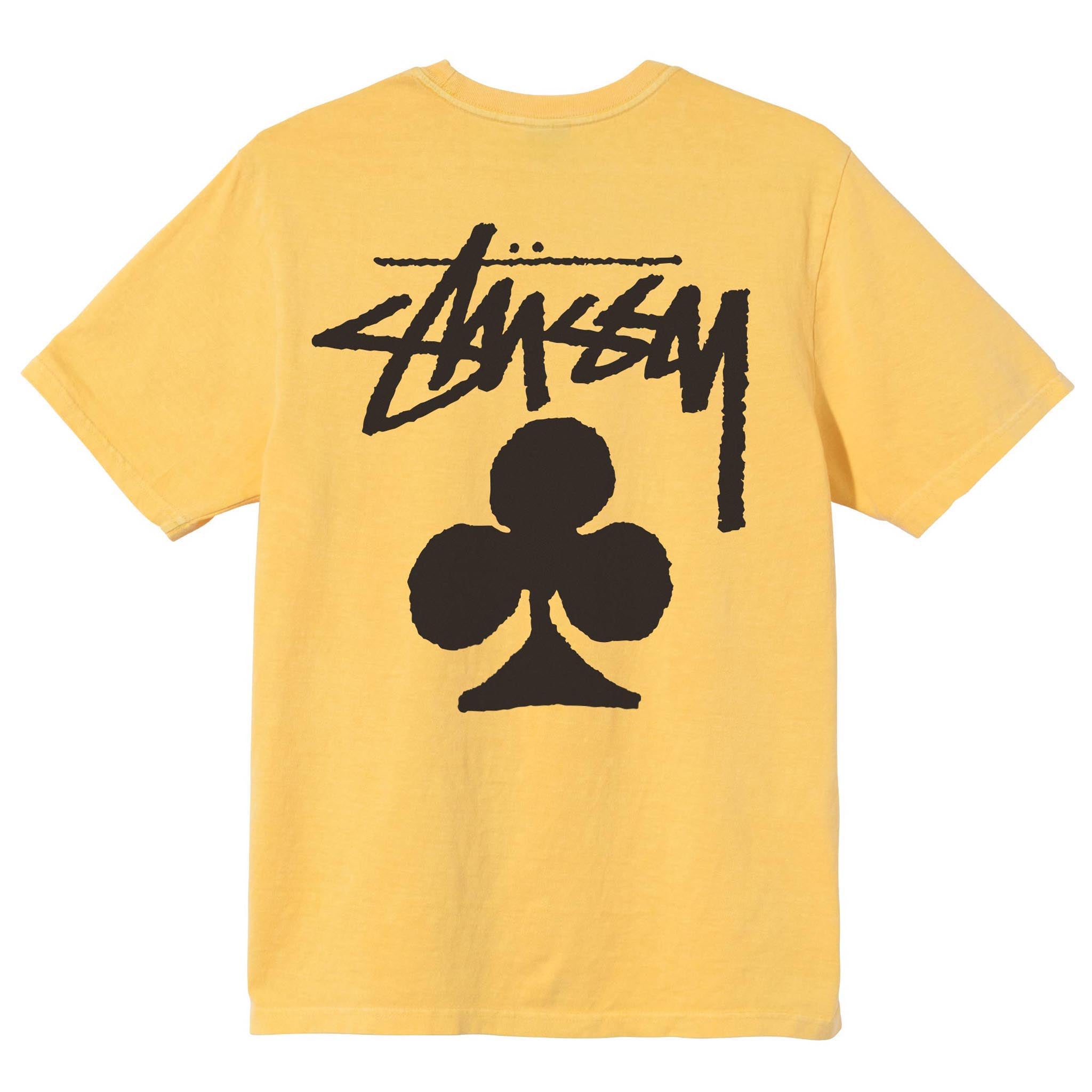 Stussy Club Pig Dyed Tee Yellow