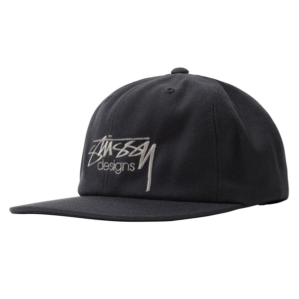 Stussy Designs Cap Charcoal | SNEAKERBOX
