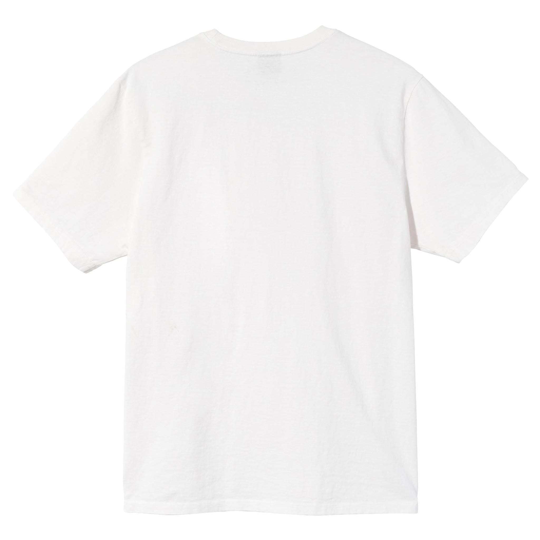 Stussy Rolling TV Pig Dyed Tee Natural