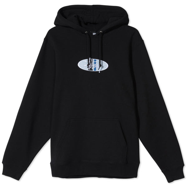 Stussy oval discount applique hoodie