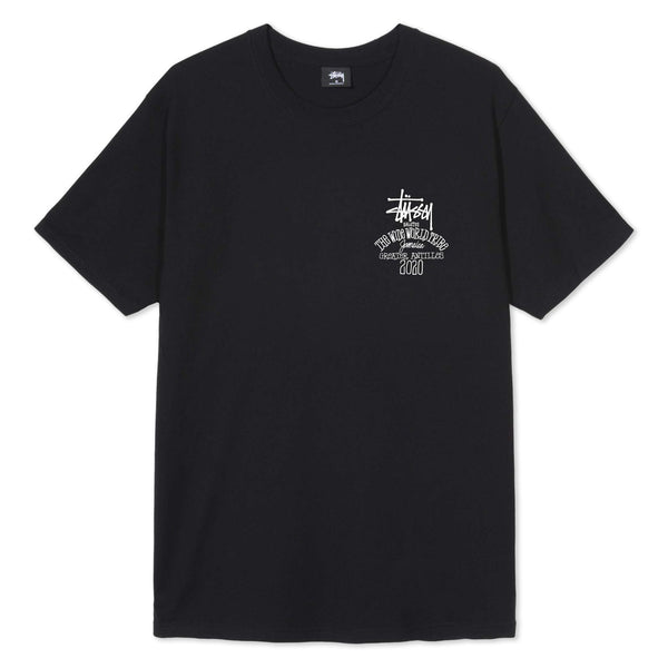 Stussy Jamaica World Tribe Tee Black