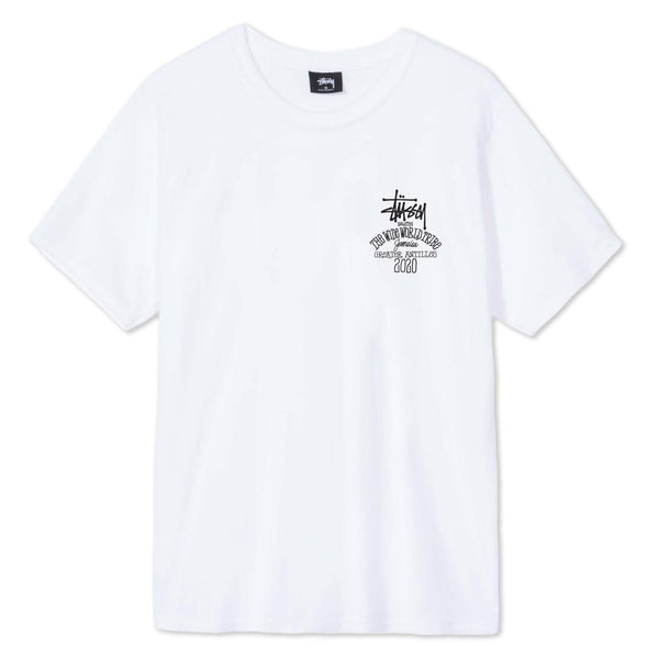 Stussy Jamaica World Tribe Tee White | SNEAKERBOX