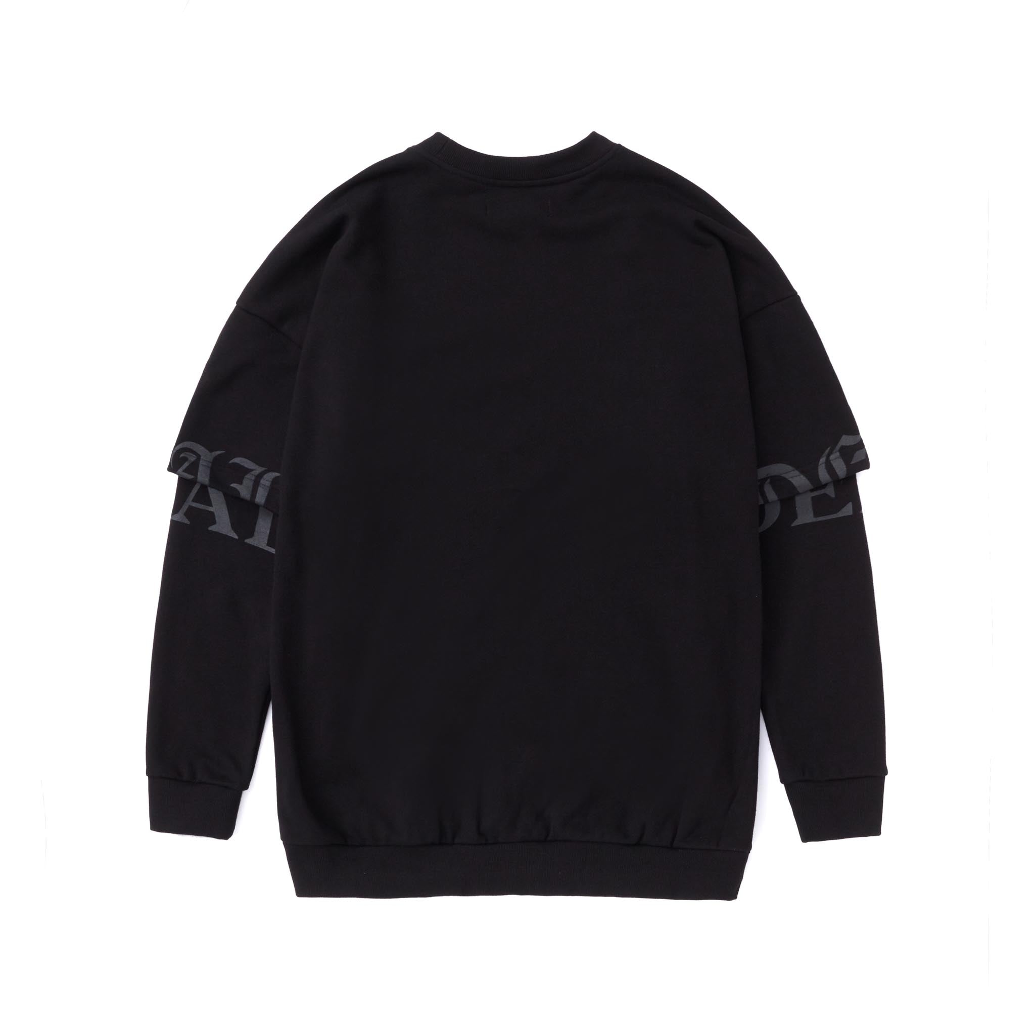 Tee Library Deal Layered Sweat Black