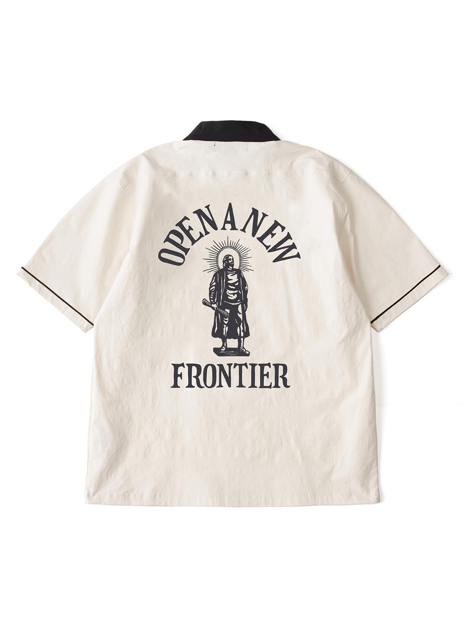 Tee Library Pioneer Camp Shirt Ivory