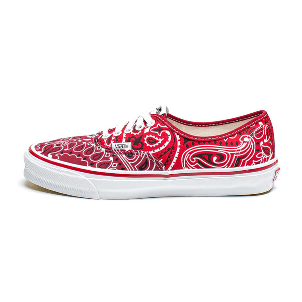 Vans Vault x Bedwin & The Heartbreakers OG Authentic LX Bandana Red