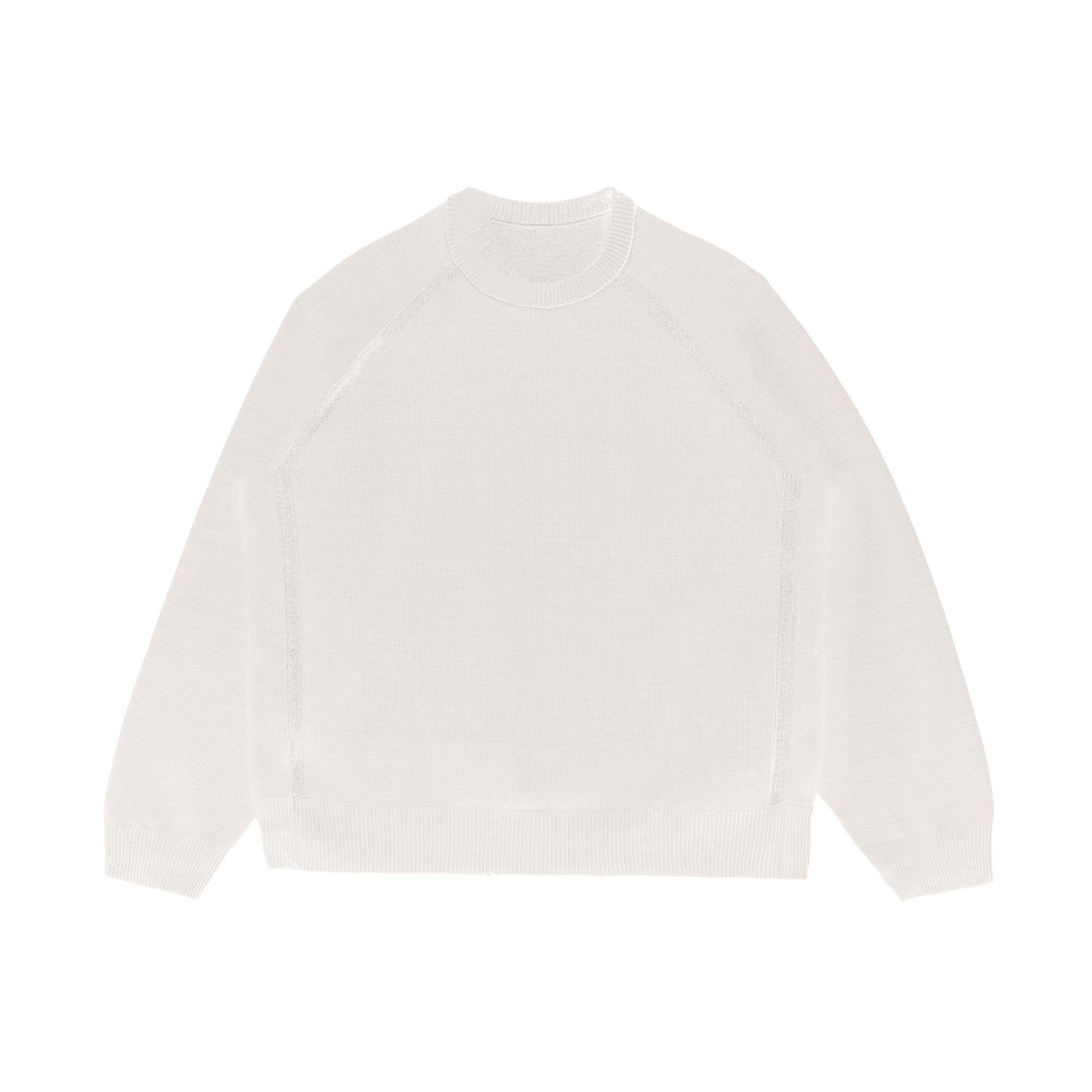 ADIDAS Y-3 Classic Crewneck Sweater White